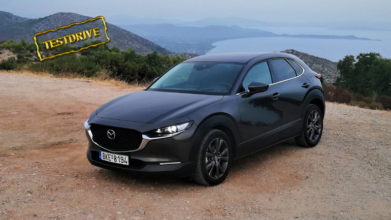 Οδηγούμε το Mazda CX-30 SkyActiv X